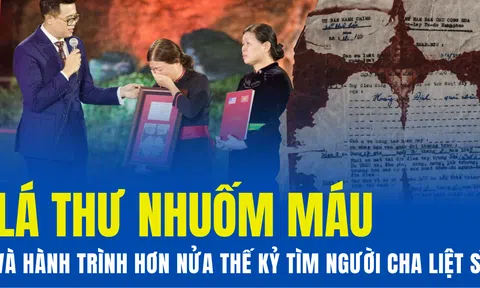 Lá thư nhuốm máu và hành trình hơn nửa thế kỷ tìm người cha liệt sĩ