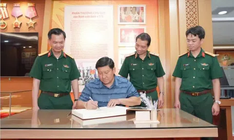 Bệnh viện Quân Y 175 đón tiếp Phó Thủ tướng Say Sam Al và đoàn lãnh đạo Chính phủ Campuchia