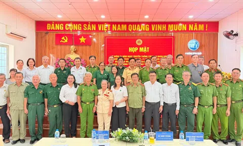 TP.HCM: Hội Cựu CAND phường Bình Quới họp mặt kỷ niệm 81 năm Ngày truyền thống lực lượng CAND