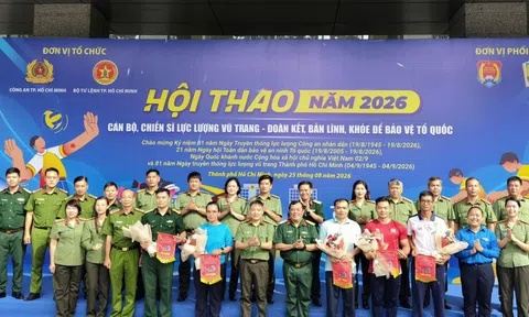 Sôi nổi Hội thao “Cán bộ, chiến sĩ lực lượng vũ trang – Đoàn kết, bản lĩnh, khỏe để bảo vệ Tổ quốc”
