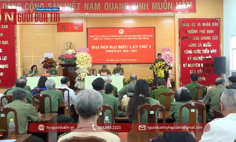 Đại hội lần thứ nhất Hội Cựu CAND phường Phú Định, nhiệm kỳ 2026 - 2031