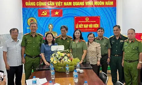 Hội Cựu Công an phường Bình Phú (TP HCM) tổ chức nhiều hoạt động tri ân, hướng về cơ sở