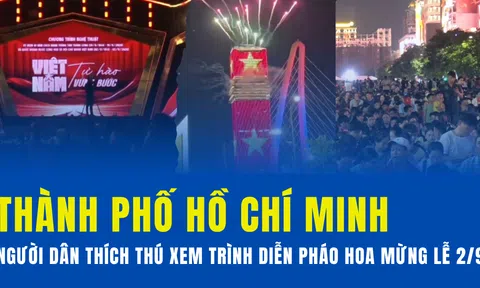 Người dân TP Hồ Chí Minh hân hoan mừng Tết độc lập