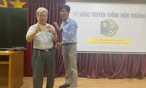 Bồi dưỡng nghiệp vụ báo chí cơ bản cho cán bộ, hội viên Hội Cựu Công an nhân dân