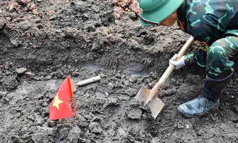 Tiếp tục tìm kiếm, quy tập hài cốt liệt sĩ tại Công viên Văn hóa Lê Thị Riêng
