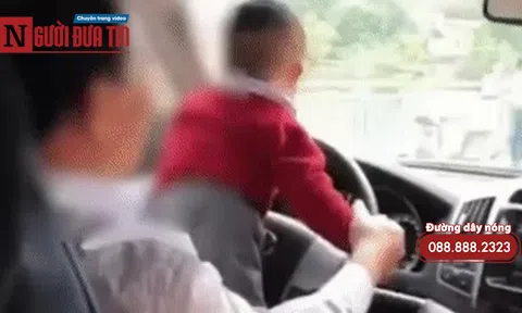 Để trẻ nhỏ cầm vô lăng lái xe sẽ bị xử phạt như thế nào?