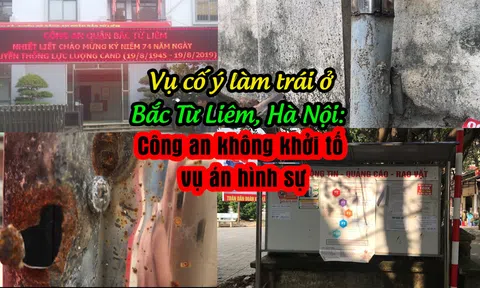 Vụ cố ý làm trái ở Bắc Từ Liêm, Hà Nội: Công an không khởi tố vụ án hình sự