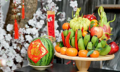 Ý nghĩa của mâm ngũ quả cổ truyền ngày Tết
