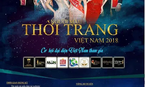 "Người mẫu thời trang Việt Nam 2018": Tranh cãi vấn đề bản quyền