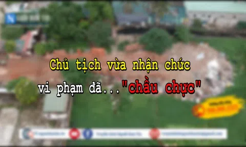 (Bài 16) Hoạt động huỷ hoại môi trường ở Hoàng Mai, Hà Nội: Chủ tịch vừa nhận chức, vi phạm đã... “chầu chực”