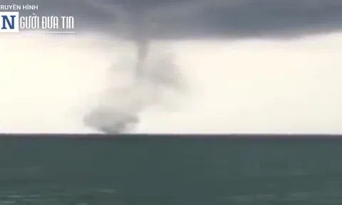 Vòi rồng khổng lồ xuất hiện ở Phú Quốc