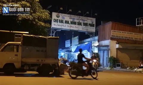 "Nghề nhặt tiền" ở Chợ đầu mối Minh Khai, Bắc Từ Liêm, Hà Nội