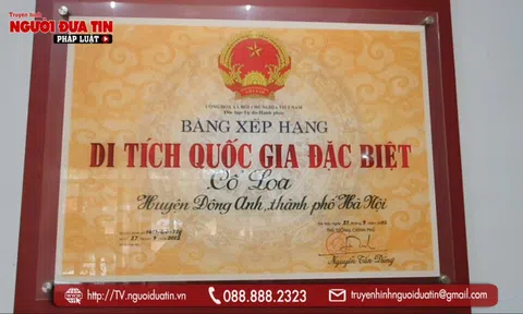 Cần có biện pháp bảo vệ di tích thành Cổ Loa