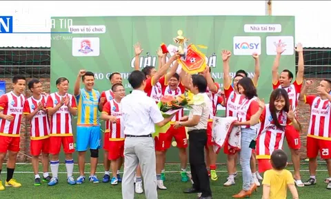 Thêm một giải bóng đá dành riêng cho những người làm báo