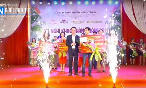 Tiến sỹ Lê Thẩm Dương dự sự kiện tiền tỉ của hãng mỹ phẩm Trúc Mai