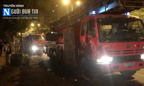 Hoàng Đạo Thuý, Hà Nội: Cháy trong đêm, cả khu dân cư náo loạn