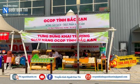 Cơ hội để người dân Thủ đô thưởng thức các sản phẩm OCOP tỉnh Bắc Kạn