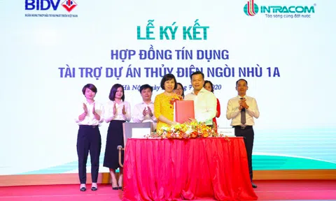 Intracom nhận tài trợ tín dụng cho Dự án Thủy điện Ngòi Nhù 1A