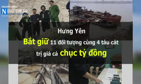 (Bài 3) Bộ công an bắt giữ “giám đốc tập đoàn cát tặc” và hàng loạt tàu cát ở Hưng Yên