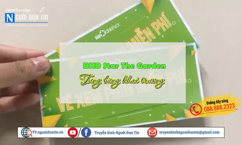 Tưng bừng khai trương rạp chiếu phim BHD Star The Garden