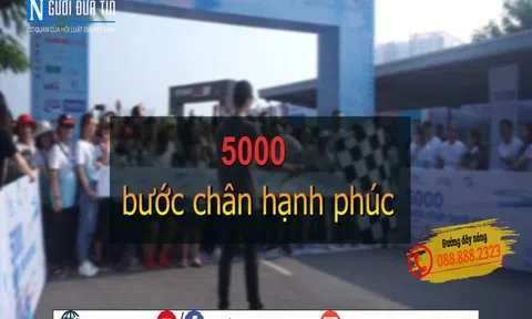 "5000 bước chân hạnh phúc" vì bệnh nhân ung thư Việt Nam