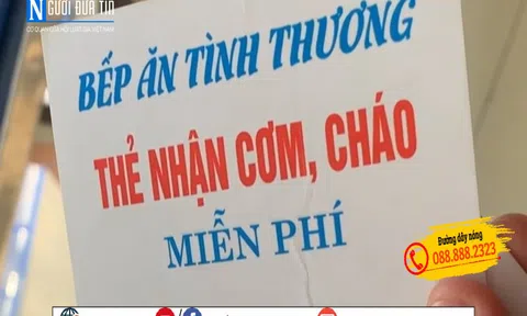 Bếp ấm tình thương - mô hình suất cơm miễn phí tặng bệnh nhân nghèo