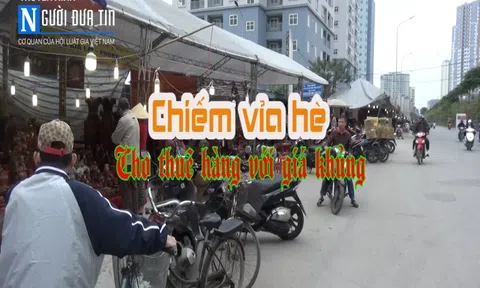 "Bán" vỉa hè ở Hoàng Mai, Hà Nội: Ai "bật đèn xanh" cho tham nhũng vặt?