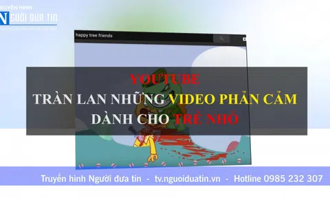 Cần bảo vệ trẻ em trước "video độc" trên Youtube
