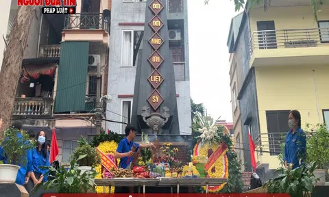 Trung ương Hội Luật gia Việt Nam dâng hương tưởng niệm các anh hùng liệt sĩ