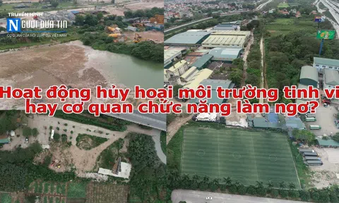 (Bài 15) Hoạt động hủy hoại môi trường ở Hoàng Mai, Hà Nội: Lĩnh Nam có chủ tịch mới, vi phạm vẫn... khơi khơi