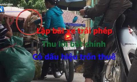 (Bài 5) Ninh Hiệp, Hà Nội: “Dân phòng” lập bãi xe trái phép trong khuôn viên trường học