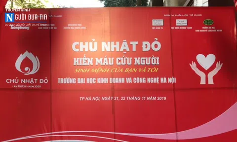 Ngày hội Chủ nhật Đỏ  - “Hiến máu cứu người - Sinh mệnh của bạn và tôi”