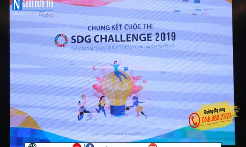 Chung kết Thử thách SDG Việt Nam 2019: Giải pháp sáng tạo vì người khuyết tật