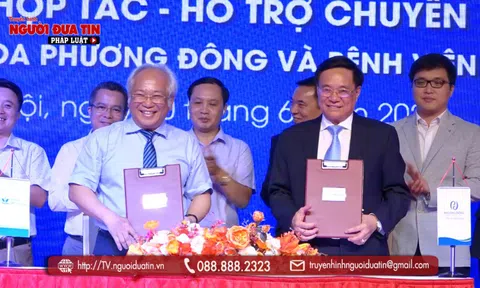 Bệnh viện đa khoa Phương Đông và Bệnh viện Nhi Trung ương ký kết hợp tác chuyên môn