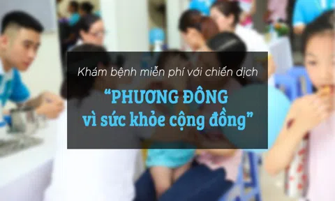 Hà Nội: Khám miễn phí với chiến dịch "Phương Đông vì sức khỏe cộng đồng"