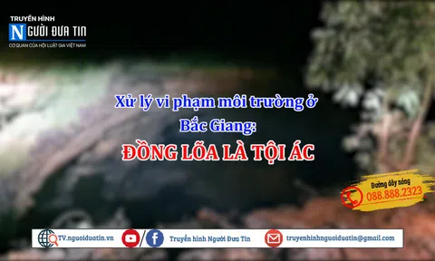 Đồng loã với xâm hại môi trường là một tội ác