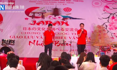 Nét văn hóa Nhật Bản trong trường THPT Hoàng Long - Hà Nội Tokyo