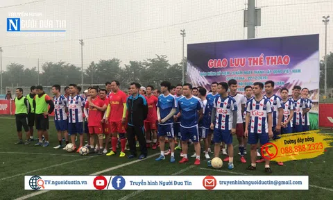 Giao hữu bóng đá kỷ niệm ngày thành lập Quân đội nhân dân Việt Nam