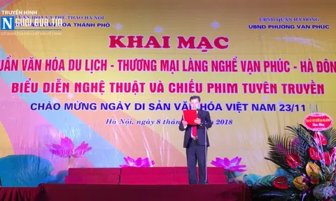 Hà Nội: Khai mạc Tuần lễ Văn hóa – Du lịch – Thương mại làng nghề Vạn Phúc năm 2018