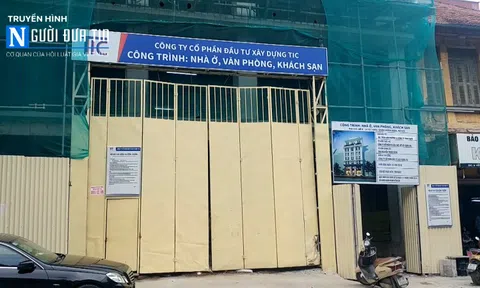 Hoàn Kiếm, Hà Nội: Người dân tố công trình khách sạn đang thi công khiến nhà bị sụt, lún