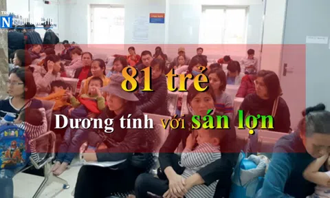 Số trẻ nhiễm sán lợn ở Bắc Ninh tiếp tục tăng cao