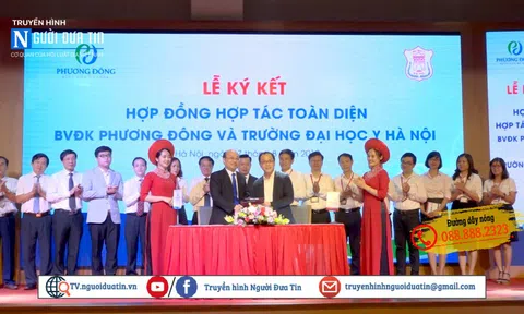 Bệnh viện Đa khoa Phương Đông - Đại học Y Hà Nội hợp tác phát triển toàn diện y tế