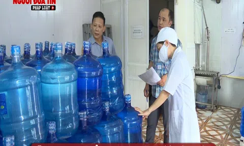 Ninh Bình tăng cường kiểm tra, quản lý các cơ sở sản xuất nước uống đóng chai và đá viên