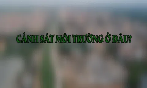 "Trắng đêm" theo chân "đất tặc": (Bài 3) Cảnh sát môi trường ở đâu?