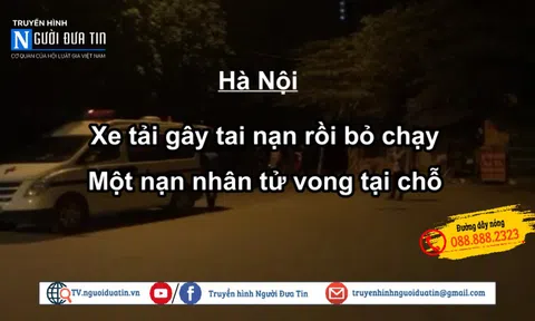 Hà Nội: Xe tải gây tai nạn bỏ chạy, một người tử vong tại chỗ