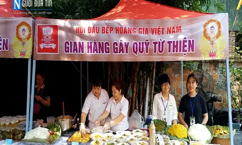Hàng loạt đầu bếp “bán tài nghệ” lấy tiền làm từ thiện