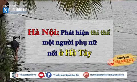 Hà Nội: Phát hiện thi thể một người phụ nữ nổi ở Hồ Tây
