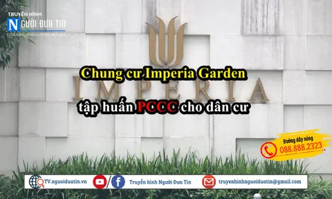 Hà Nội: Chung cư Imperia Garden tổ chức tập huấn PCCC cho dân cư