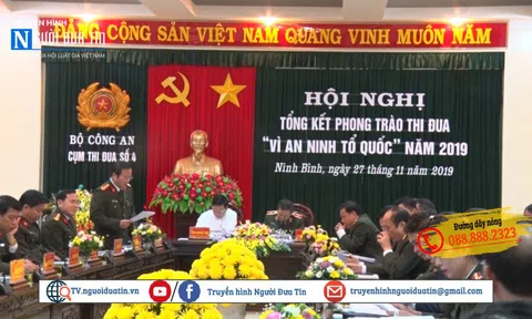 Cụm thi đua số 4 - BCA trao nhà đồng đội tình nghĩa, tổng kết phong trào “Vì an ninh Tổ quốc” 
