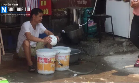 Xử phạt hộ kinh doanh sử dụng nước bẩn để rửa bát đũa
